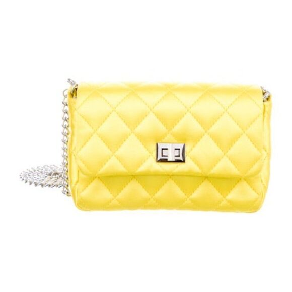 India Hicks Consort Bag - Yellow - NEW - Picture 5 of 10